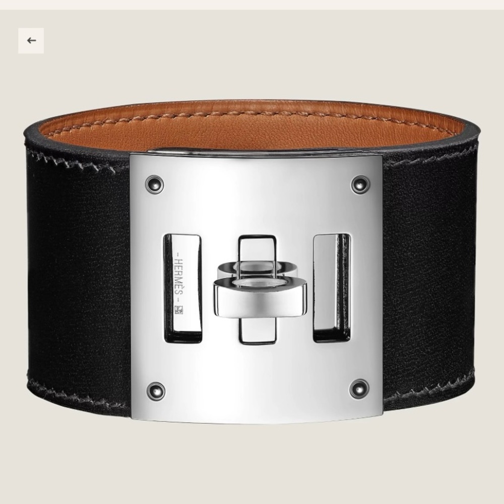 Hermes Bracelet Kelly Dog, Authentic